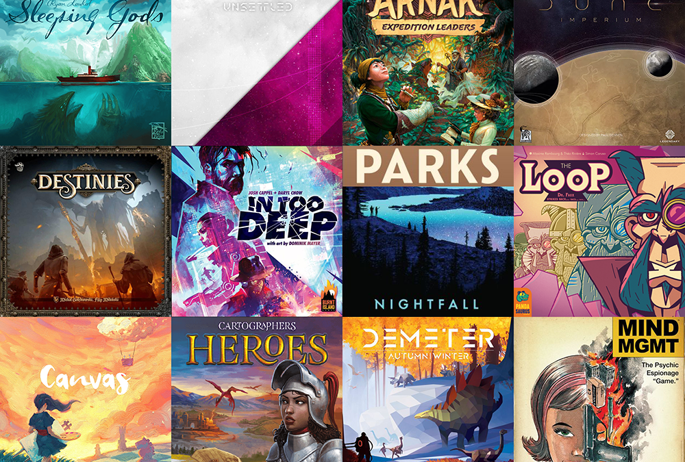 12 BEST NEW BOARDGAMES OF 2021!