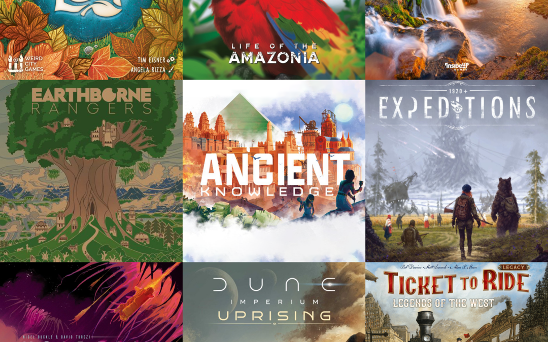 12 BEST NEW BOARDGAME RELEASES OF 2023!