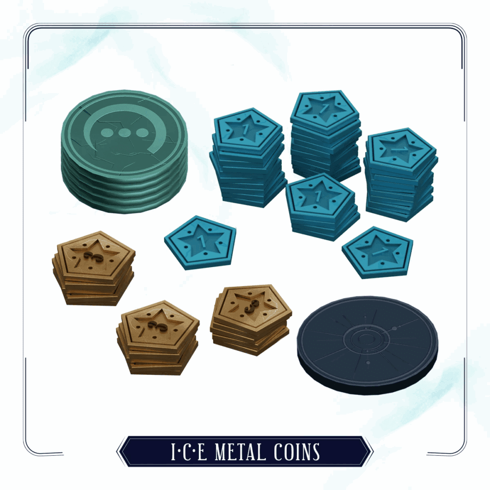 I C E : Metal Coins